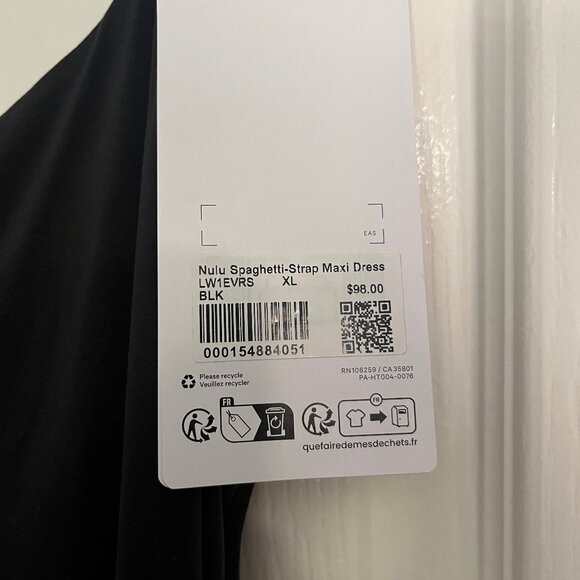 lululemon Wundermost Ultra Soft Nulu Spaghetti Strap Maxi Dress - Picture 6 of 10